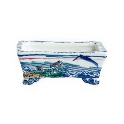 Vaso - Tosui - Pescatore - 10,5 cm