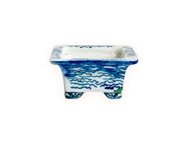 Uematsu Tosui pot - Mount Fuji - 9 cm