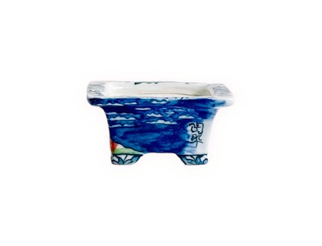 Uematsu Tosui pot - Mount Fuji - 9 cm