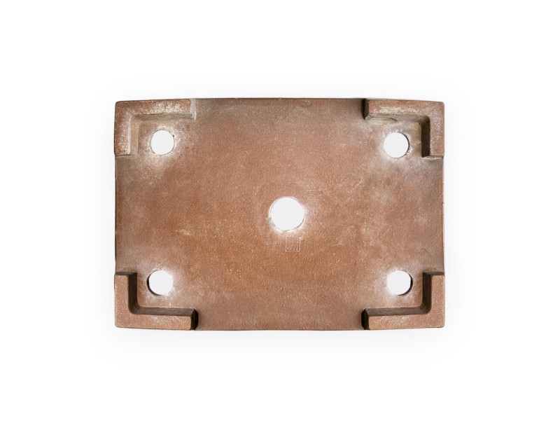 Tokoname - Gyozan - Grès rectangulaire de 30,5 cm