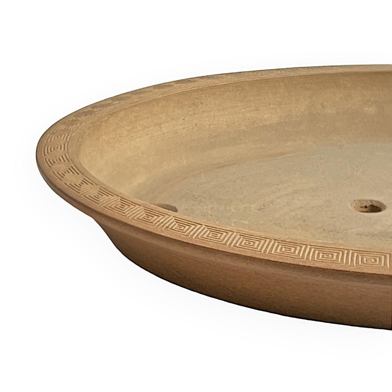 Tokoname – Maruhei – 40,5 cm, ovale Steingutschale