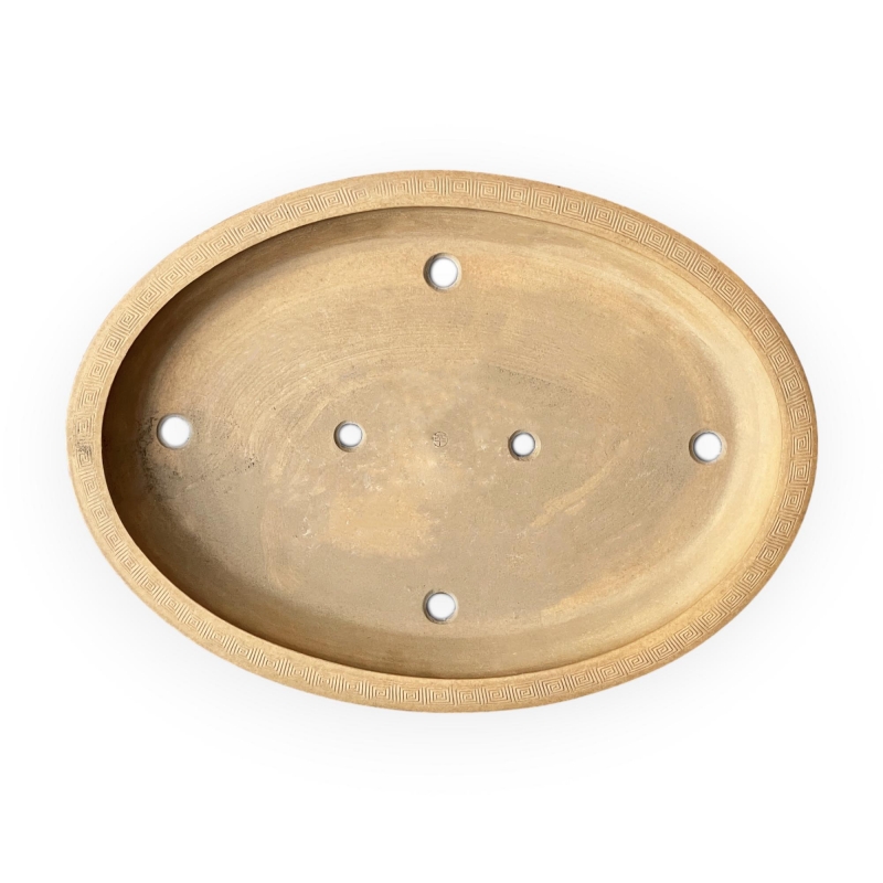 Tokoname - Maruhei - 40,5 cm ovale grès