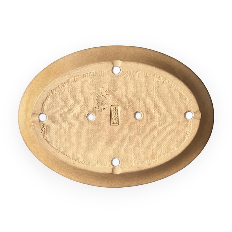 Tokoname - Maruhei - 40,5 cm ovale grès