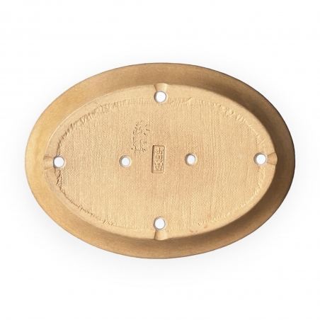 Tokoname - Maruhei - 40.5 cm oval stoneware