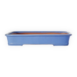 Tokoname - Yamafusa - 47 cm rettangolare azzurro