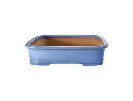 Tokoname - Yamafusa - 47 cm rectangulaire bleu clair