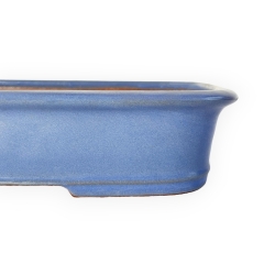 Tokoname - Yamafusa - 47 cm rettangolare azzurro