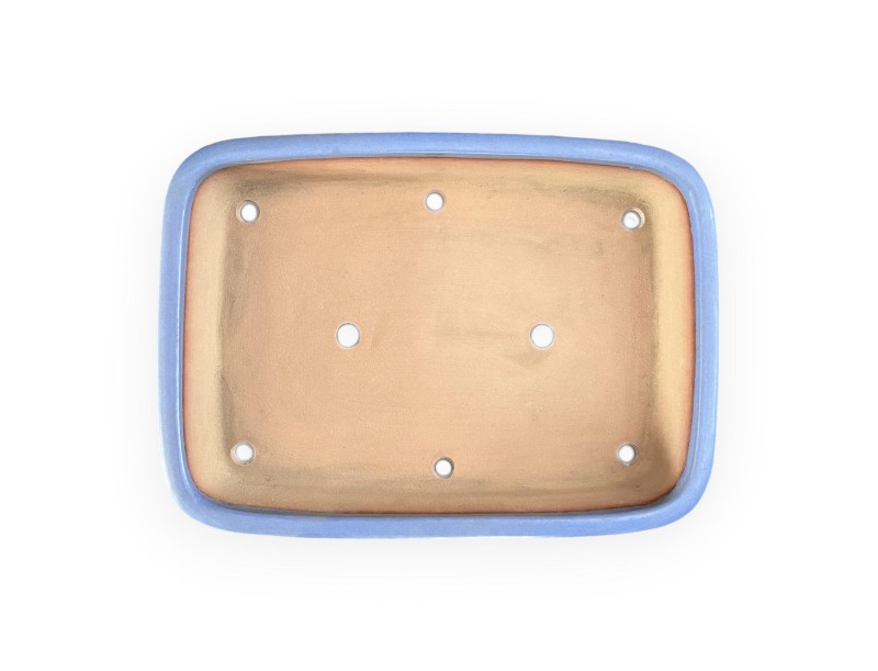Tokoname - Yamafusa - 47 cm rectangular light blue