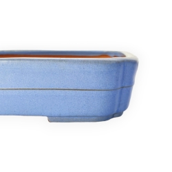 Tokoname - Yamafusa - 43 cm rettangolare azzurro