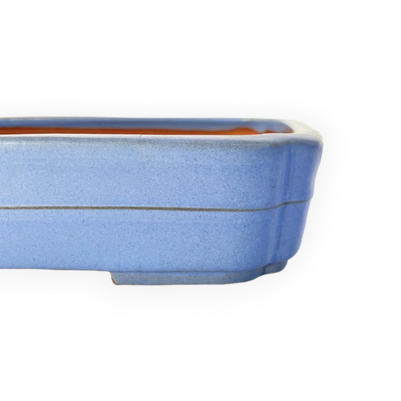 Tokoname - Yamafusa - 43 cm rettangolare azzurro