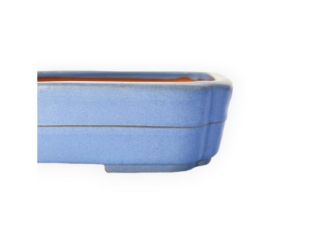 Tokoname - Yamafusa - Rectangular de 43 cm, azul claro