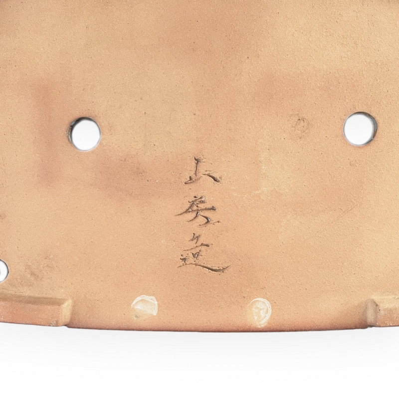 Tokoname - Yamafusa - 43 cm rettangolare azzurro