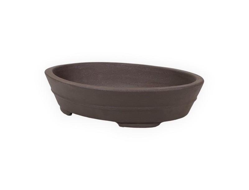 Vaso 21,5 cm ovale grès