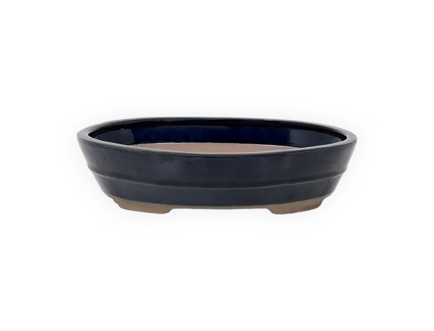 Pot 26,5 cm ovale bleu