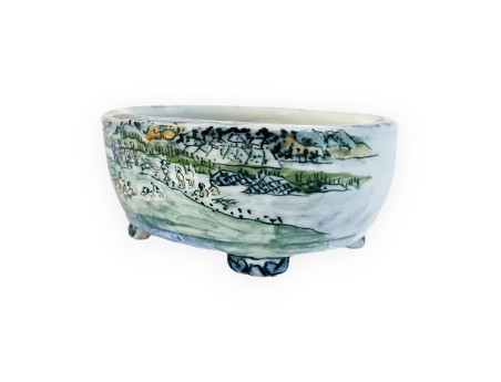 Vaso - Tosui - Attraverso il fiume - 10,5 cm