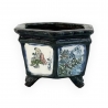 Pot - Tosui - Bonsaist with landscape - 13,5 cm