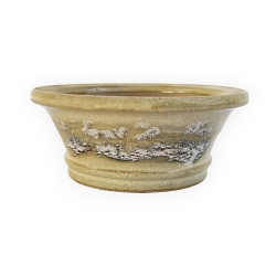 Vaso - Shunzaido - Paesaggio innevato - 12 cm