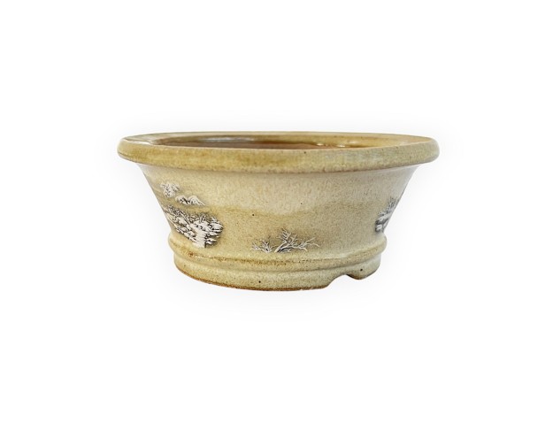 Pot - Shunzaido - Paysage enneigé - 12 cm 2