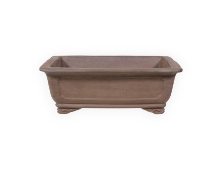 Vaso 32 cm rettangolare grès