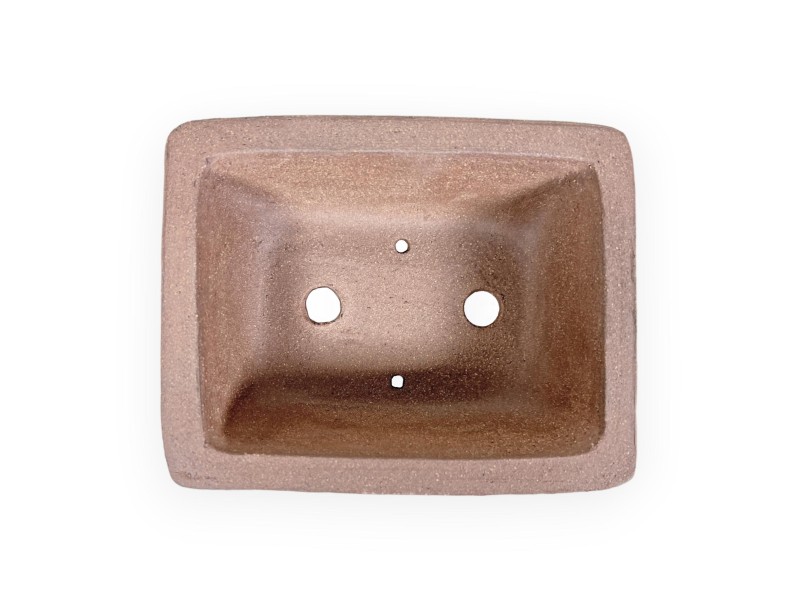 Pot 16 cm rectangular grès