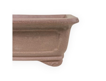Pot 16 cm rectangular grès