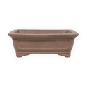 Vaso 21,5 cm rettangolare grès