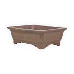 Vaso 21,5 cm rettangolare grès