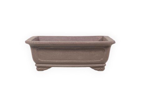 Vaso 26,5 cm rettangolare grès