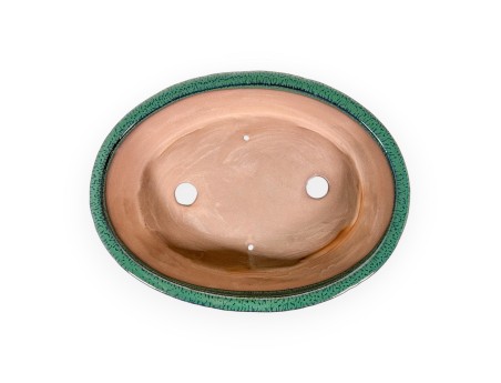 Pot 26,5 cm ovale vert