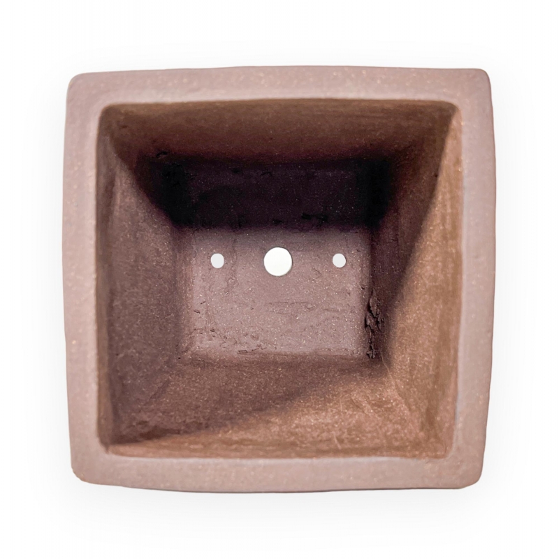 Vaso 13,5 cm quadrato grès