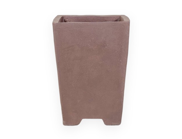 Pot 18 cm carré grès