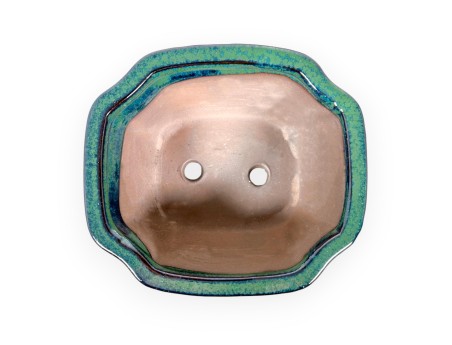 Pot 18 cm nuage vert