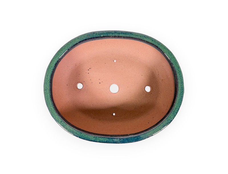 Pot 34,5 cm ovale vert