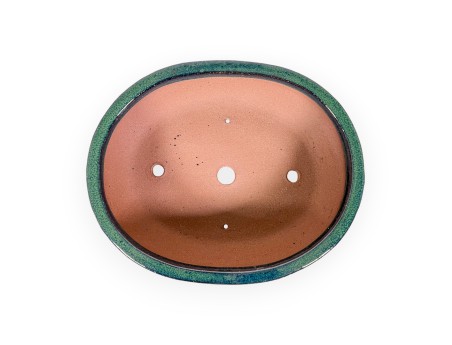 Pot 34,5 cm ovale vert