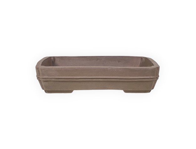 Pot 36 cm rectangular grès