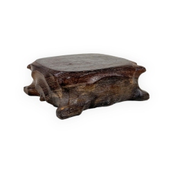 Tavolino quadrato in legno - 8,5 cm
