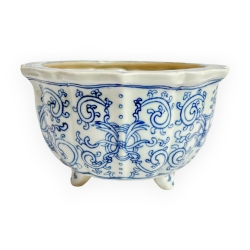 Vaso - Xu Lei Nuo - Motivo floreale - 12 cm