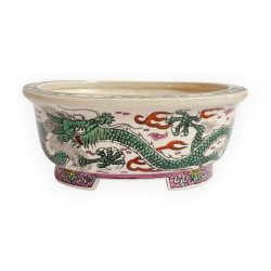 Vaso - Xu Lei Nuo - Dragoni Cinesi - 12,5 cm