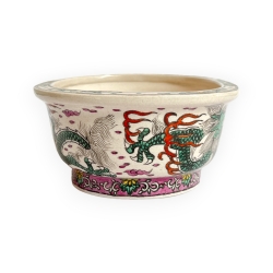 Vaso - Xu Lei Nuo - Dragoni Cinesi - 12,5 cm