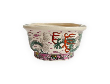 Pot - Xu Lei Nuo - Dragons Chinois - 12,5 cm