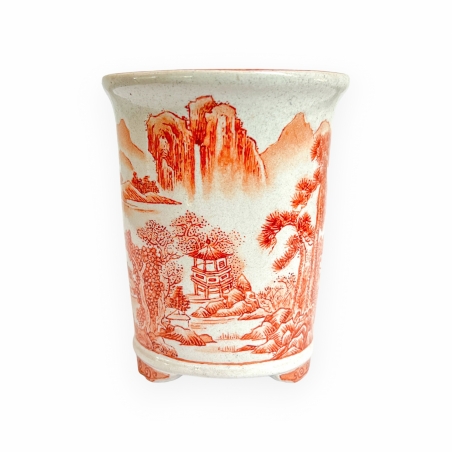 Vaso - Xu Lei Nuo - Paesaggio - 8 cm