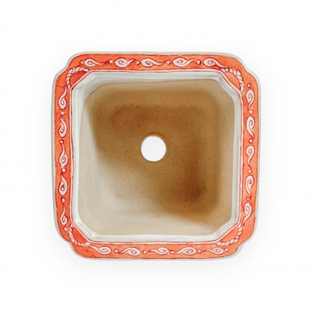 Vaso - Xu Lei Nuo - Paesaggio sul mare - 9,5 cm