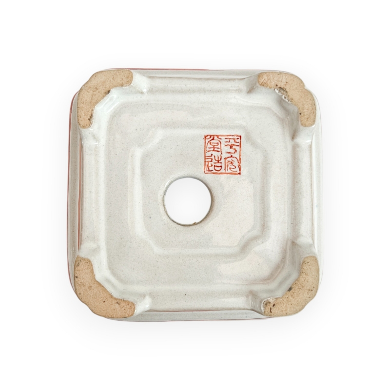 Pot - Xu Lei Nuo - Landscape on the sea - 9,5 cm