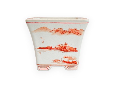 Vaso - Xu Lei Nuo - Paesaggio - 8,5 cm