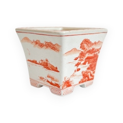Vaso - Xu Lei Nuo - Paesaggio - 8,5 cm