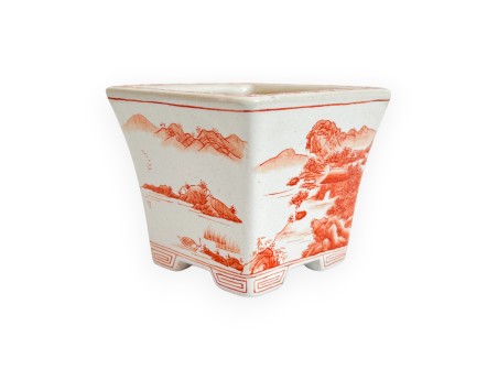 Vaso - Xu Lei Nuo - Paesaggio - 8,5 cm