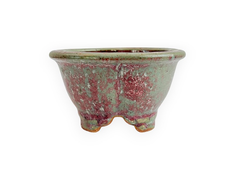 Pot 13 cm for bonsai handmade Shuiming