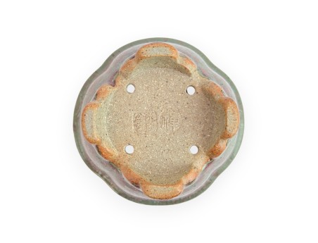 Pot 13 cm for bonsai handmade Shuiming