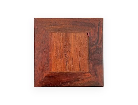 Tavolino quadrato in legno - 7,5 cm