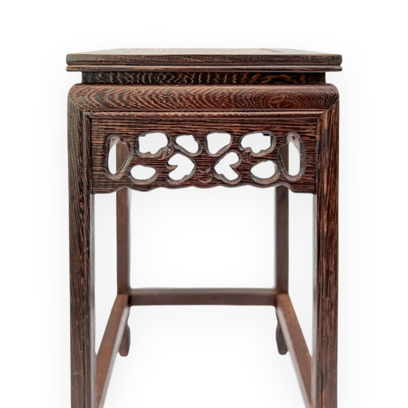 Tavolino quadrato in legno - 14 cm